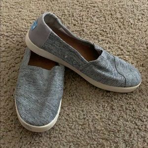 Toms grey shoes